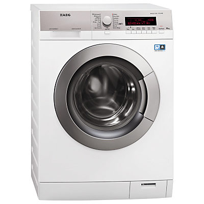 AEG L87405FL Freestanding Washing Machine, 10kg Load, A+++ Energy Rating, 1400rpm Spin, White